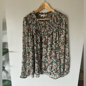 Loft Floral Blouse